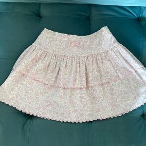 Layered skirt, lined